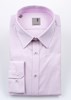 Obrázek Bílo růžová pánská košile s jemným vzorem káro SEIDENSTICKER, SLIM FIT