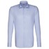 Obrázek Modrá pánská košile SEIDENSTICKER řady Business se vzorečkem: křížek, SLIM FIT