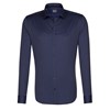 Obrázek Modrá pánská košile SEIDENSTICKER, SLIM FIT, prodloužená