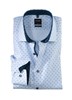 Zobrazit detail produktu - Olymp košile modrá čtyř puntík, modern fit Obrázek Olymp košile modrá čtyř puntík, modern fit