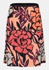 Obrázek Betty Baclay sukně s květy meruňková/červená